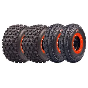 Jogo de pneus BPR P348 21x7-10 e P357 20x10-9