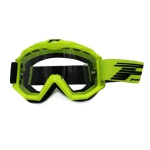 Óculos PROGRIP 3201-164 FL Amarelo Fluorescente + Lente Transparente